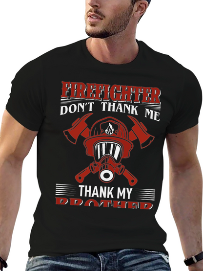 Firefighter Brother Graphic Tee