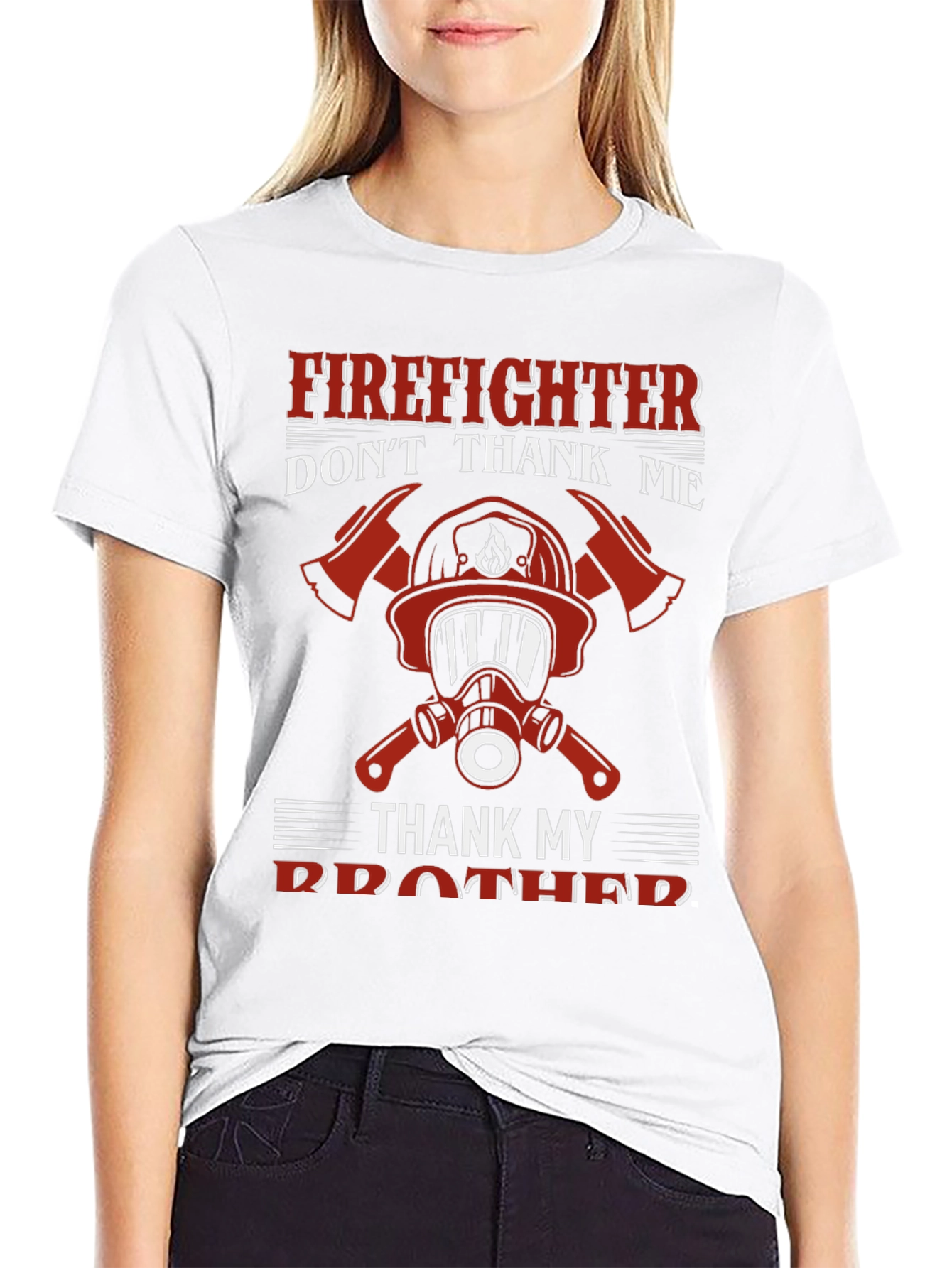 Firefighter Brother Graphic Tee