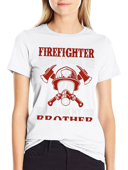 Firefighter Brother Graphic Tee
