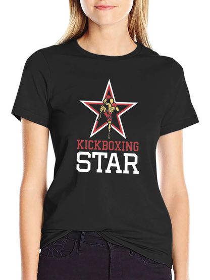 Kickboxing Star Graphic T-Shirt