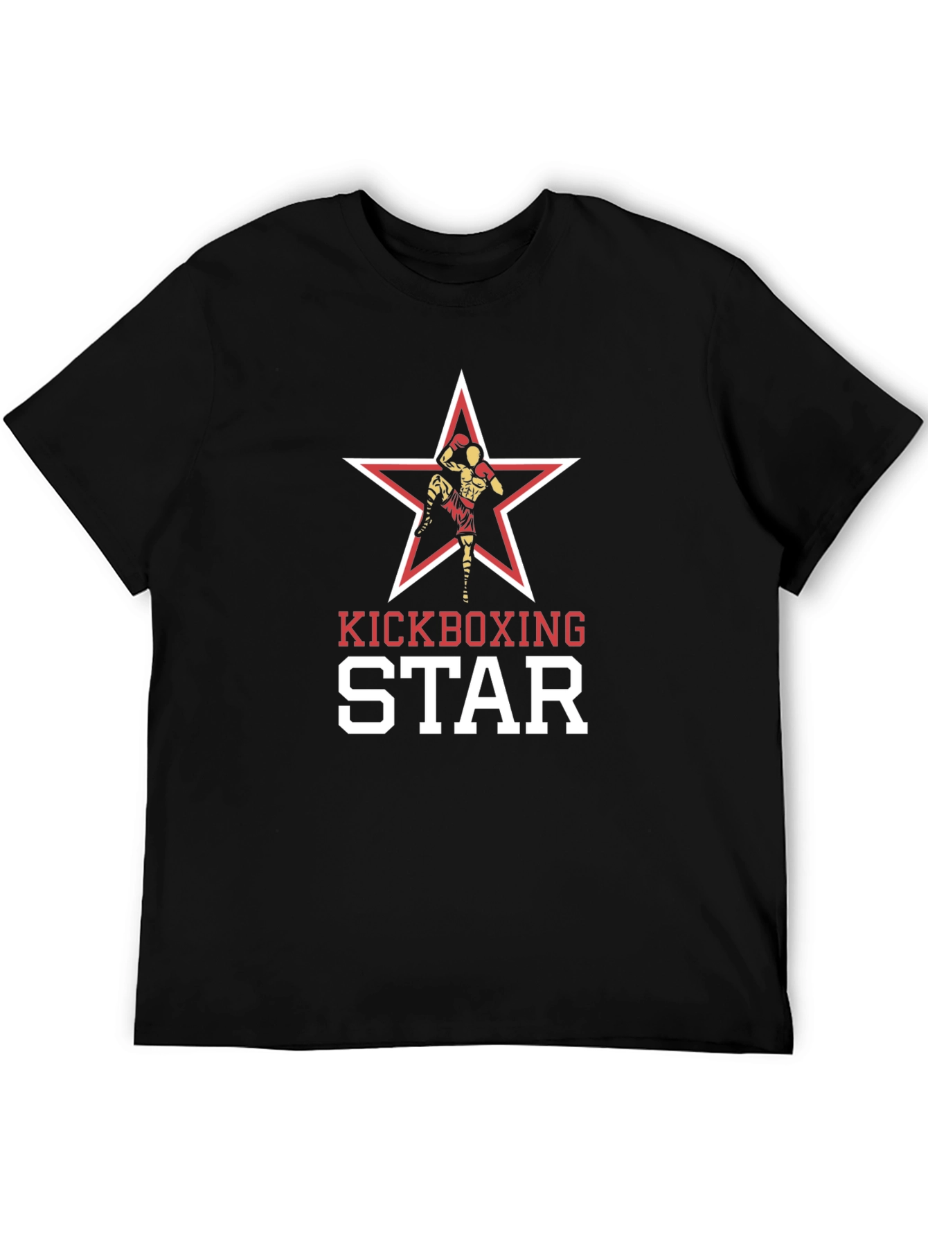Kickboxing Star Graphic T-Shirt