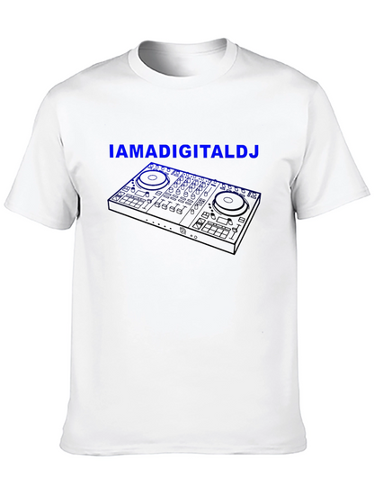 I Am A Digital DJ T-Shirt Black