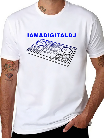I Am A Digital DJ T-Shirt Black