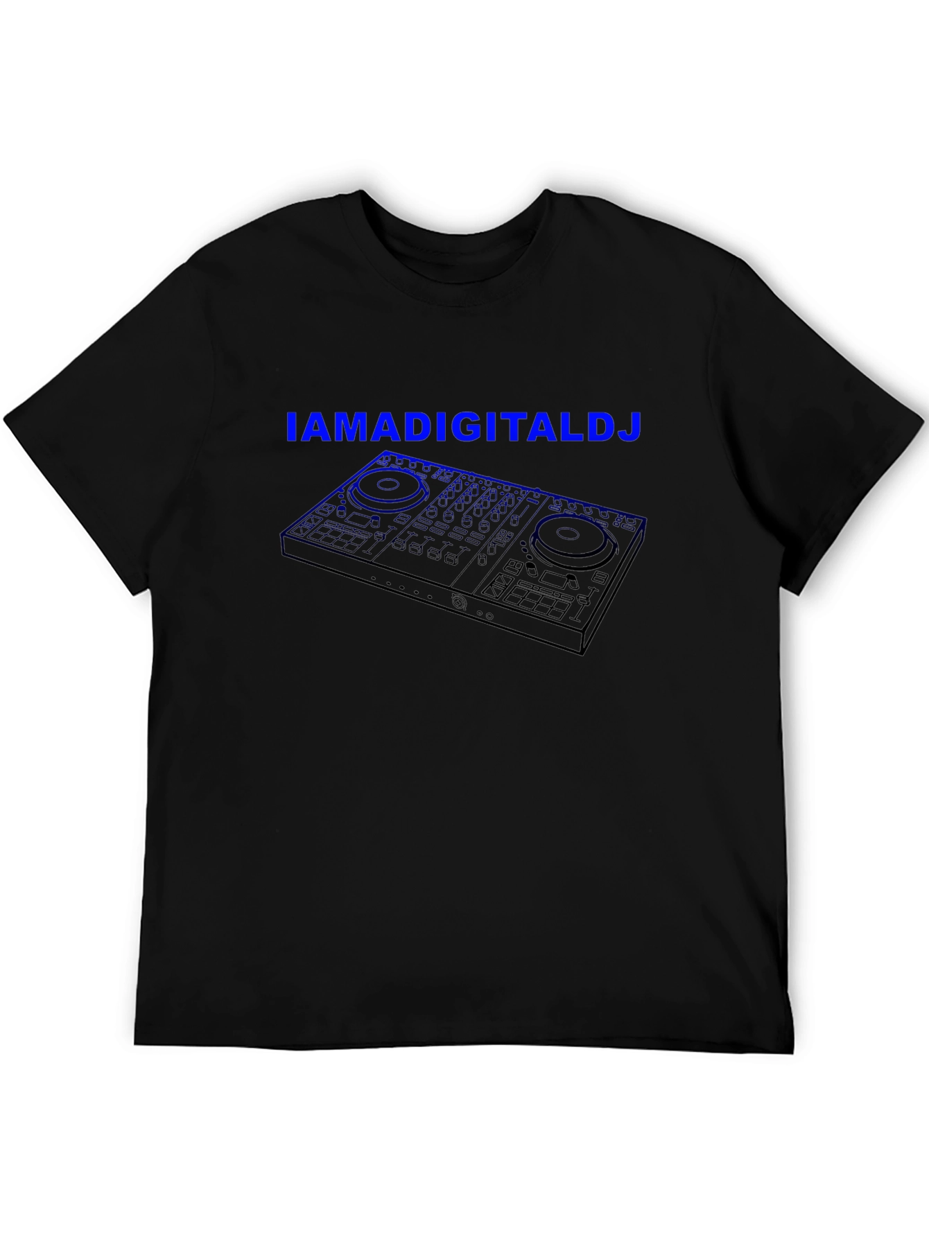 I Am A Digital DJ T-Shirt Black