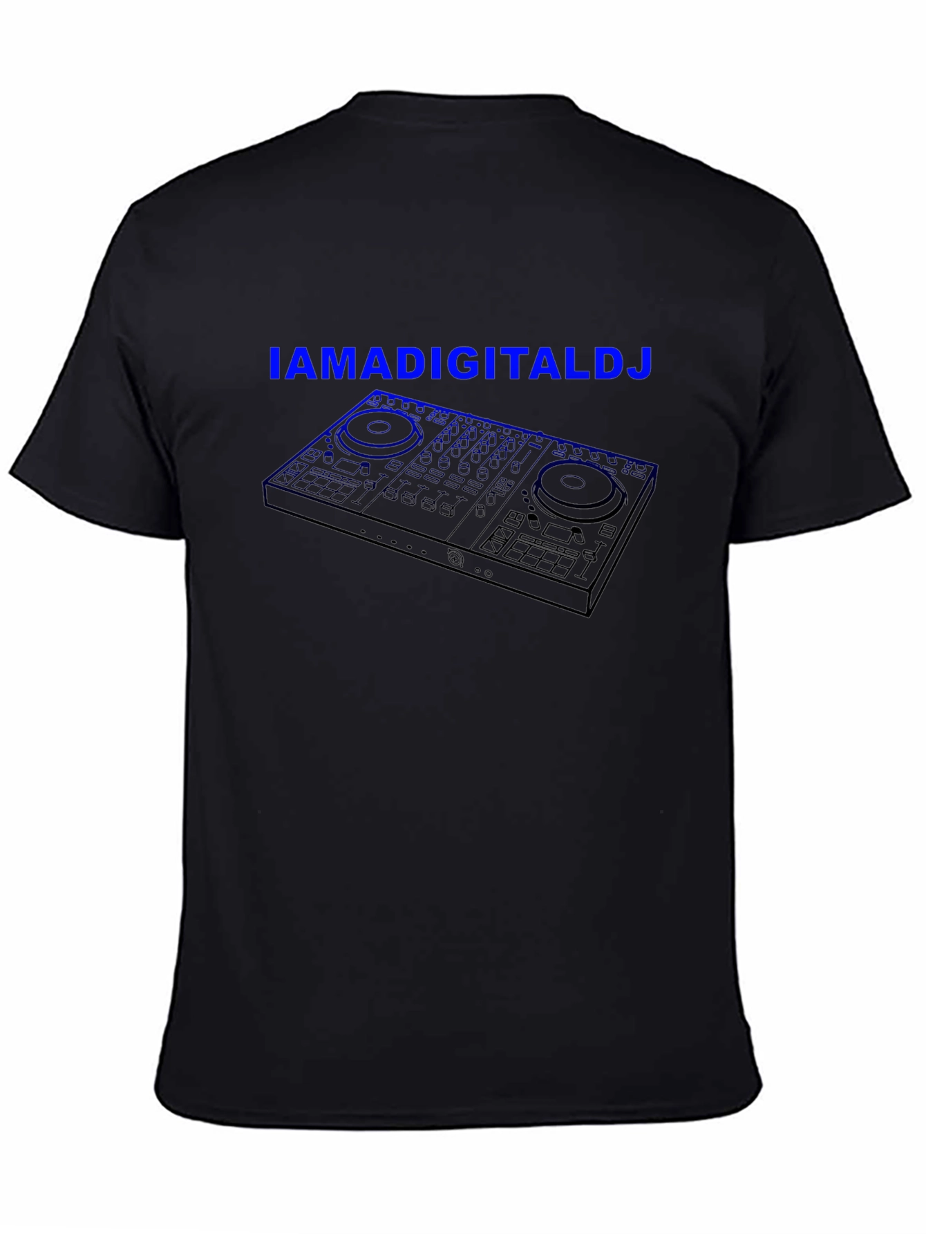 I Am A Digital DJ T-Shirt Black