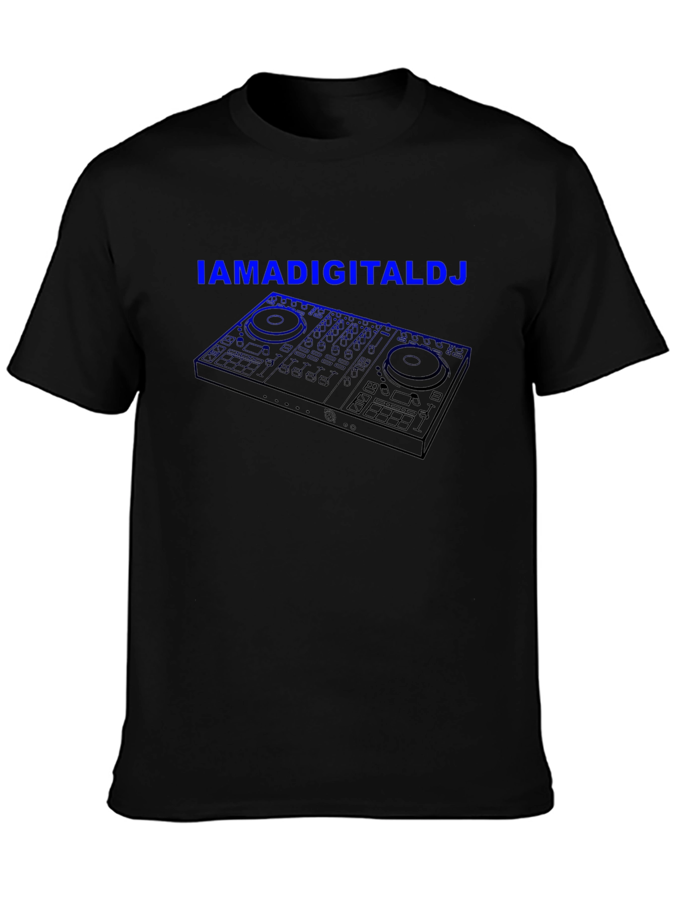 I Am A Digital DJ T-Shirt Black