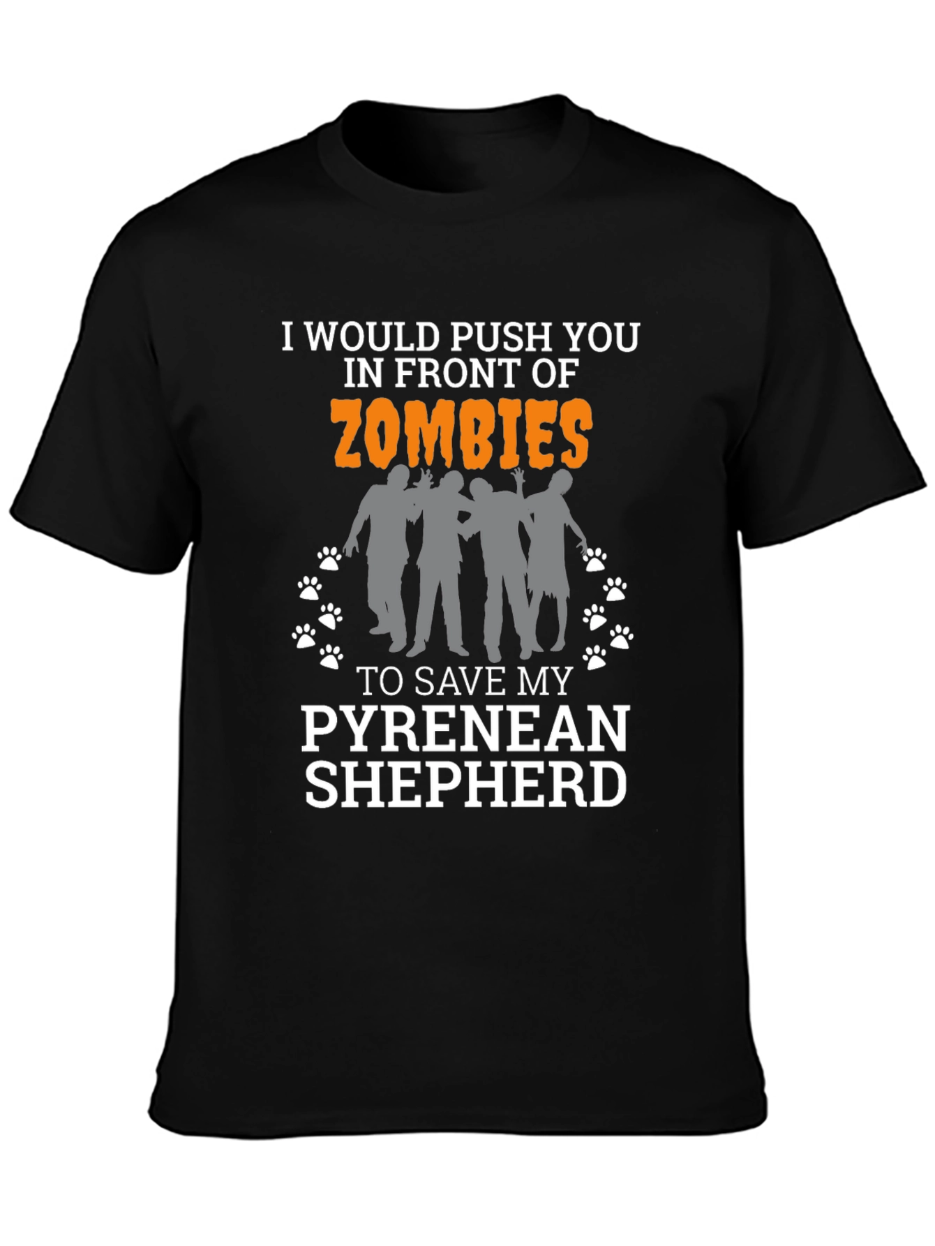 Zombie Pyrenean Shepherd Tee
