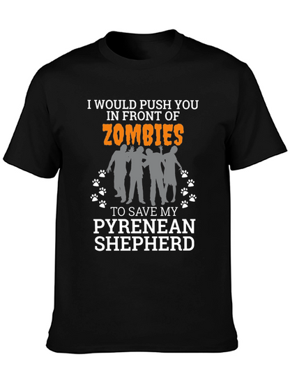 Zombie Pyrenean Shepherd Tee