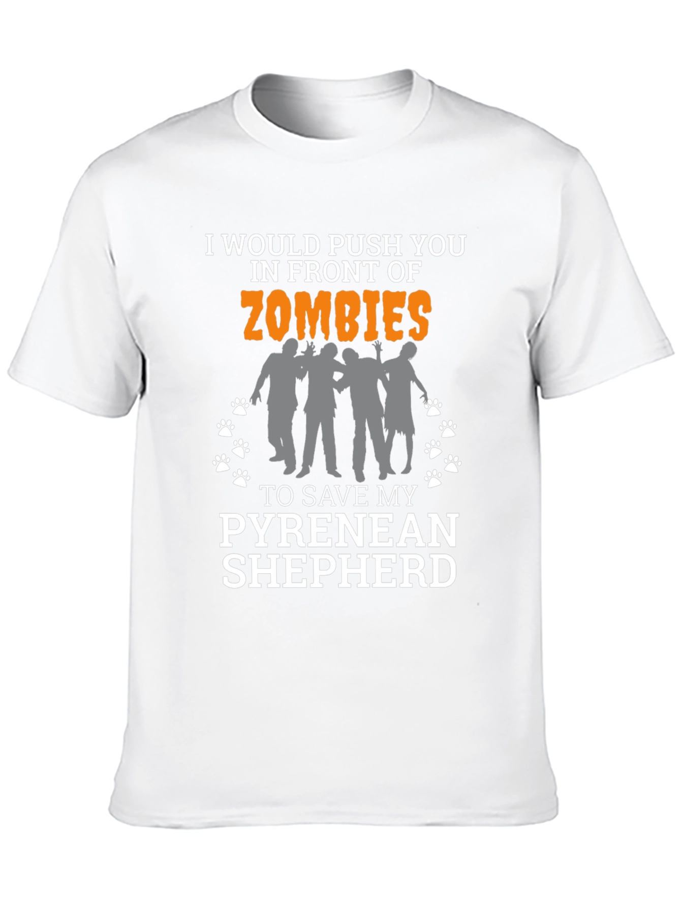 Zombie Pyrenean Shepherd Tee