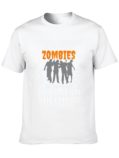 Zombie Pyrenean Shepherd Tee