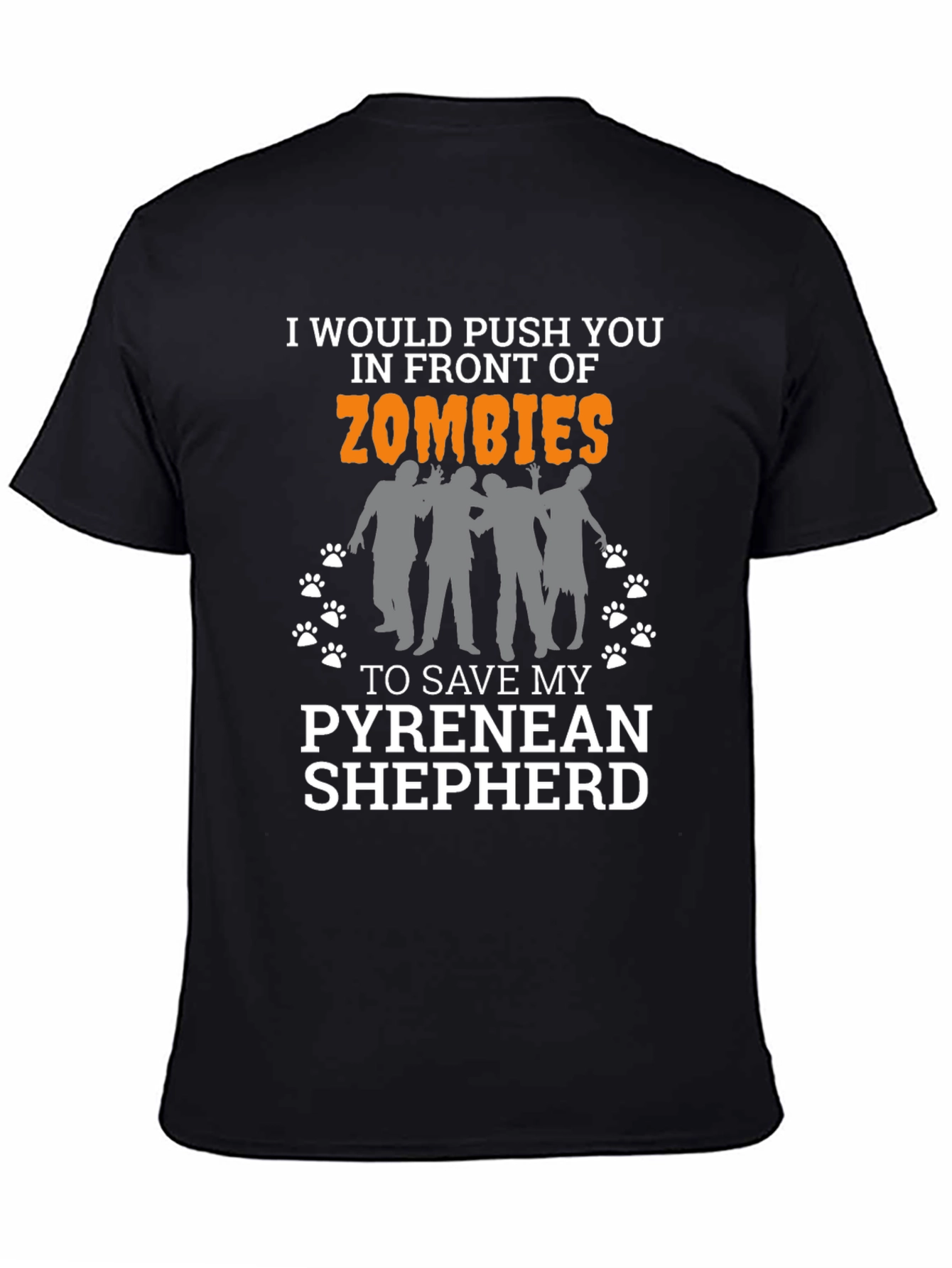Zombie Pyrenean Shepherd Tee