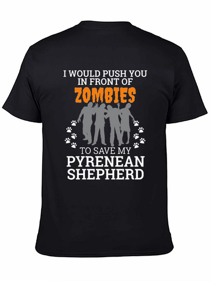 Zombie Pyrenean Shepherd Tee