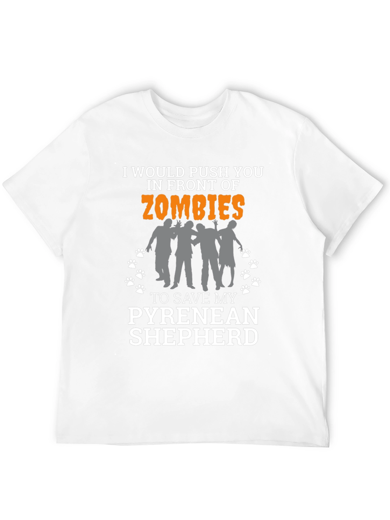 Zombie Pyrenean Shepherd Tee