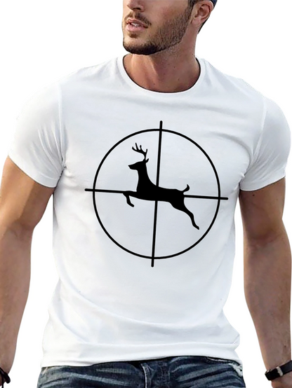 Deer Target T-Shirt - Hunting Graphic Tee