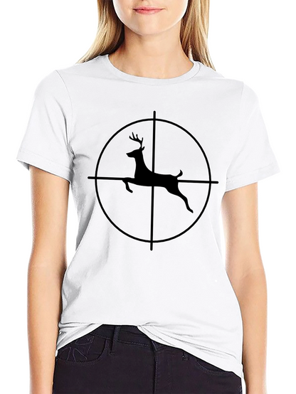 Deer Target T-Shirt - Hunting Graphic Tee
