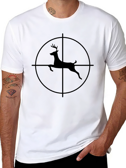 Deer Target T-Shirt - Hunting Graphic Tee