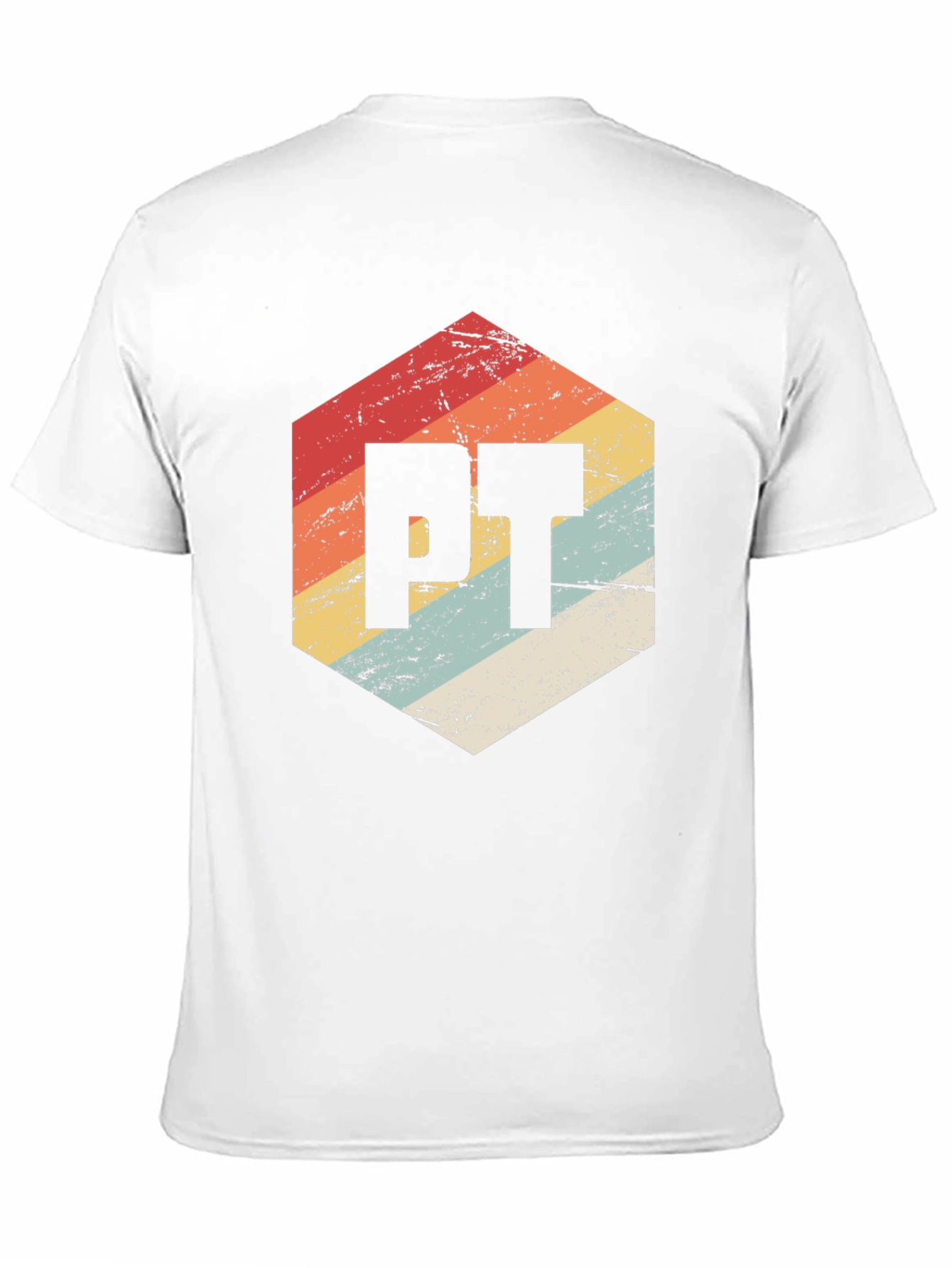 Retro PT Hexagon Black T-Shirt