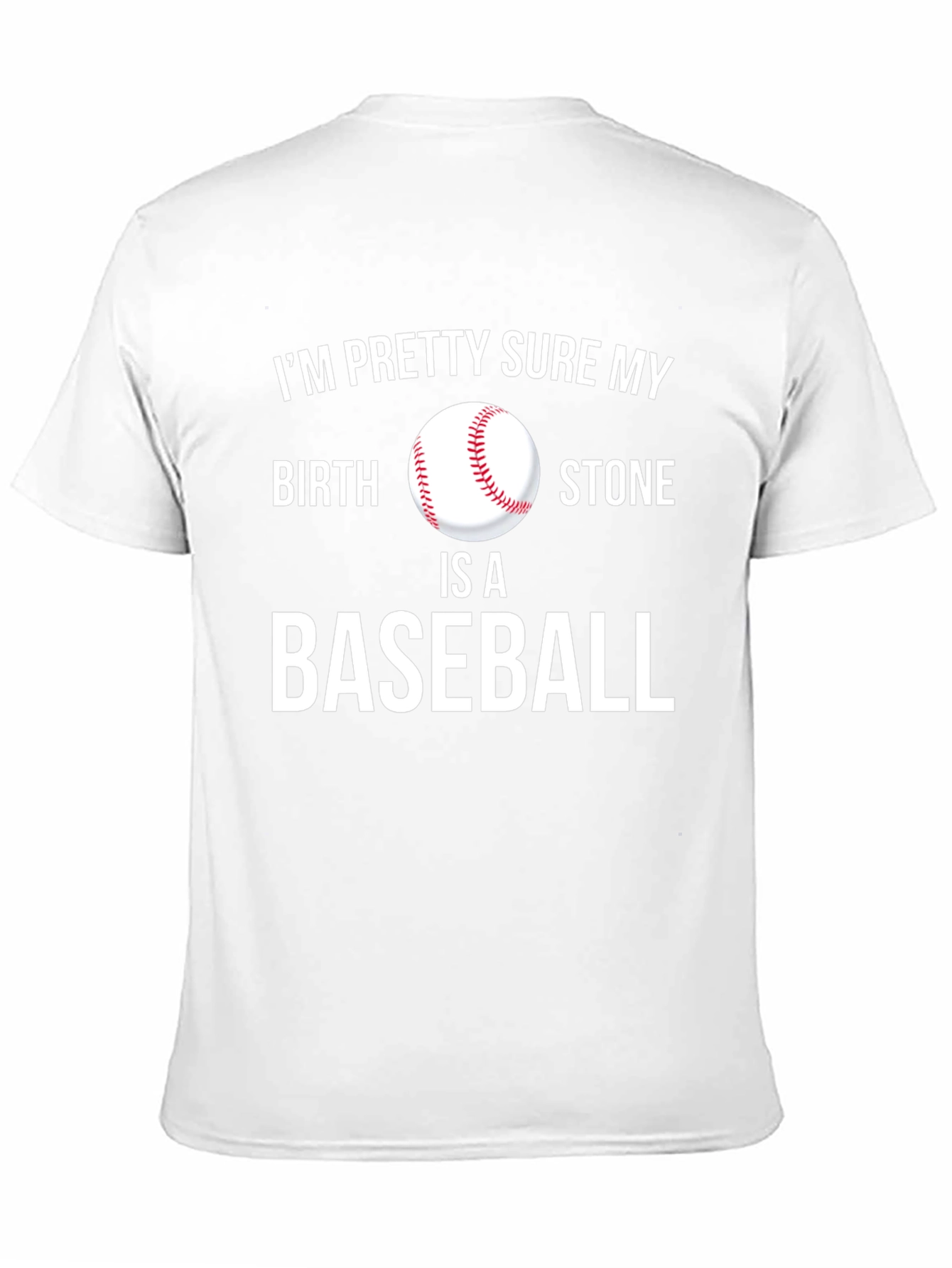 Baseball Birthstone T-Shirt