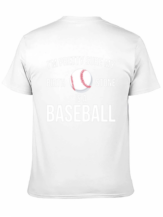 Baseball Birthstone T-Shirt