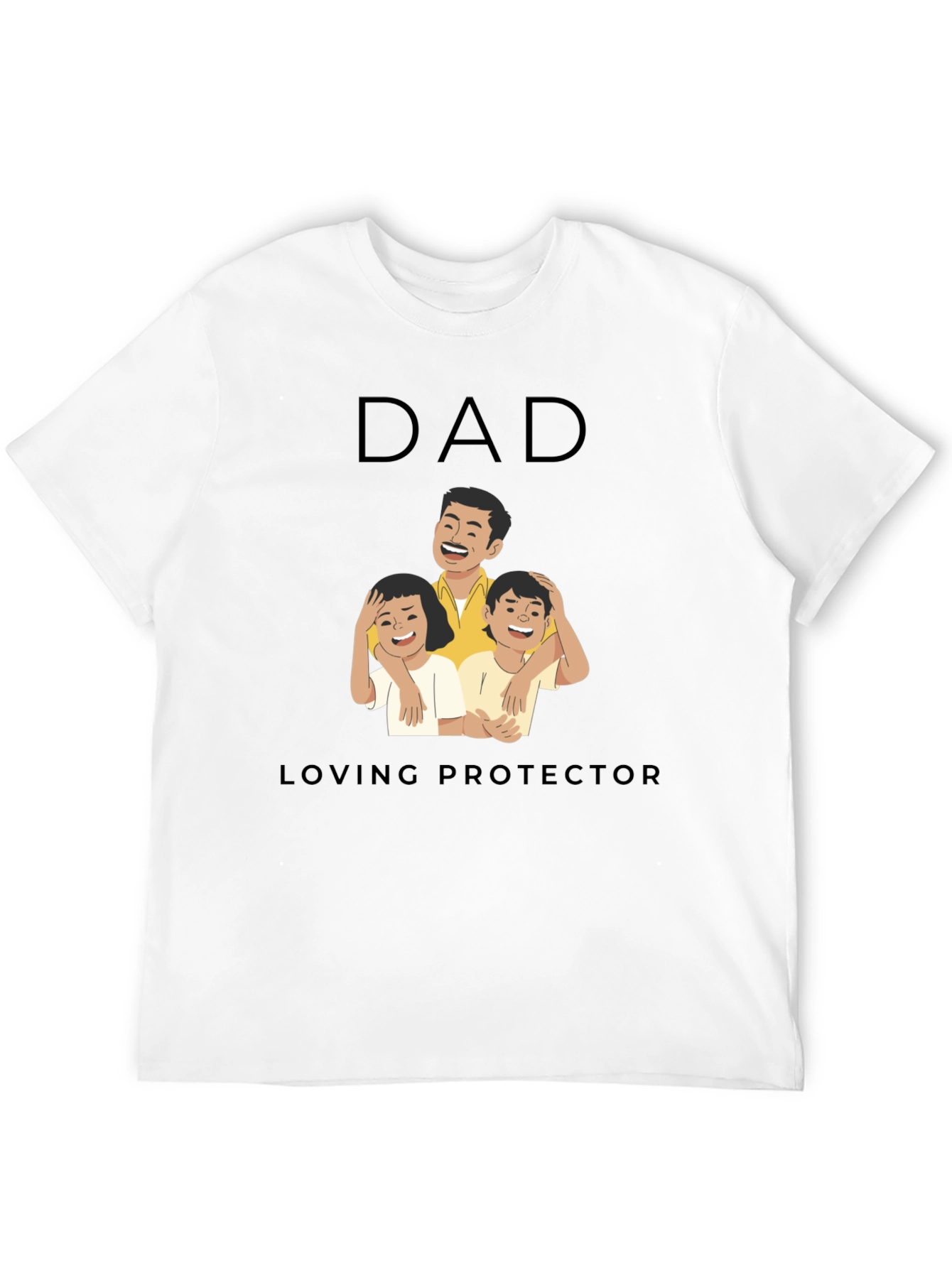Dad Loving Protector Graphic Tee