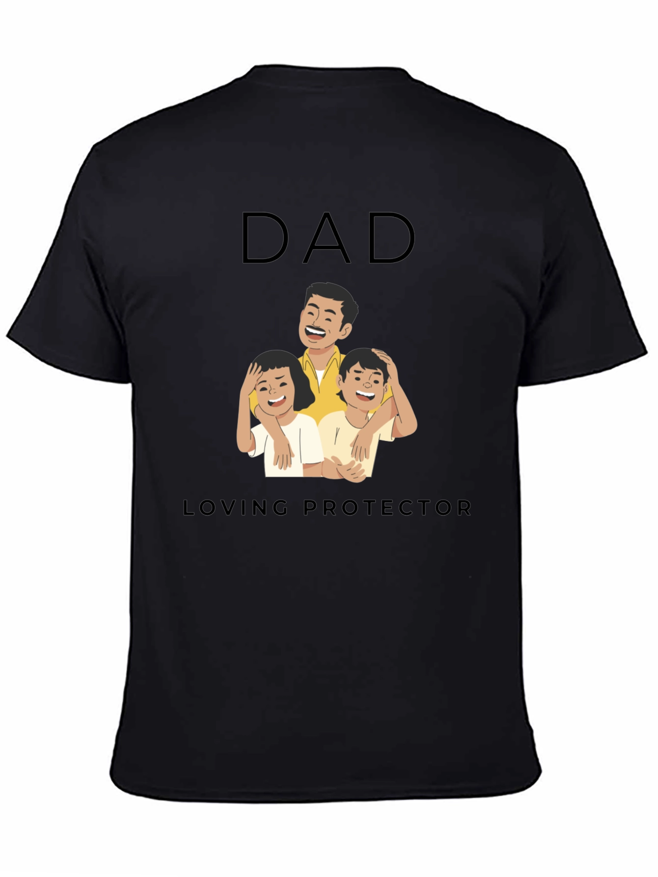 Dad Loving Protector Graphic Tee