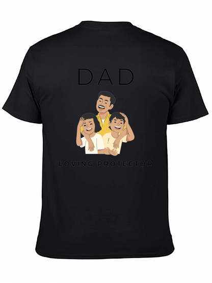 Dad Loving Protector Graphic Tee