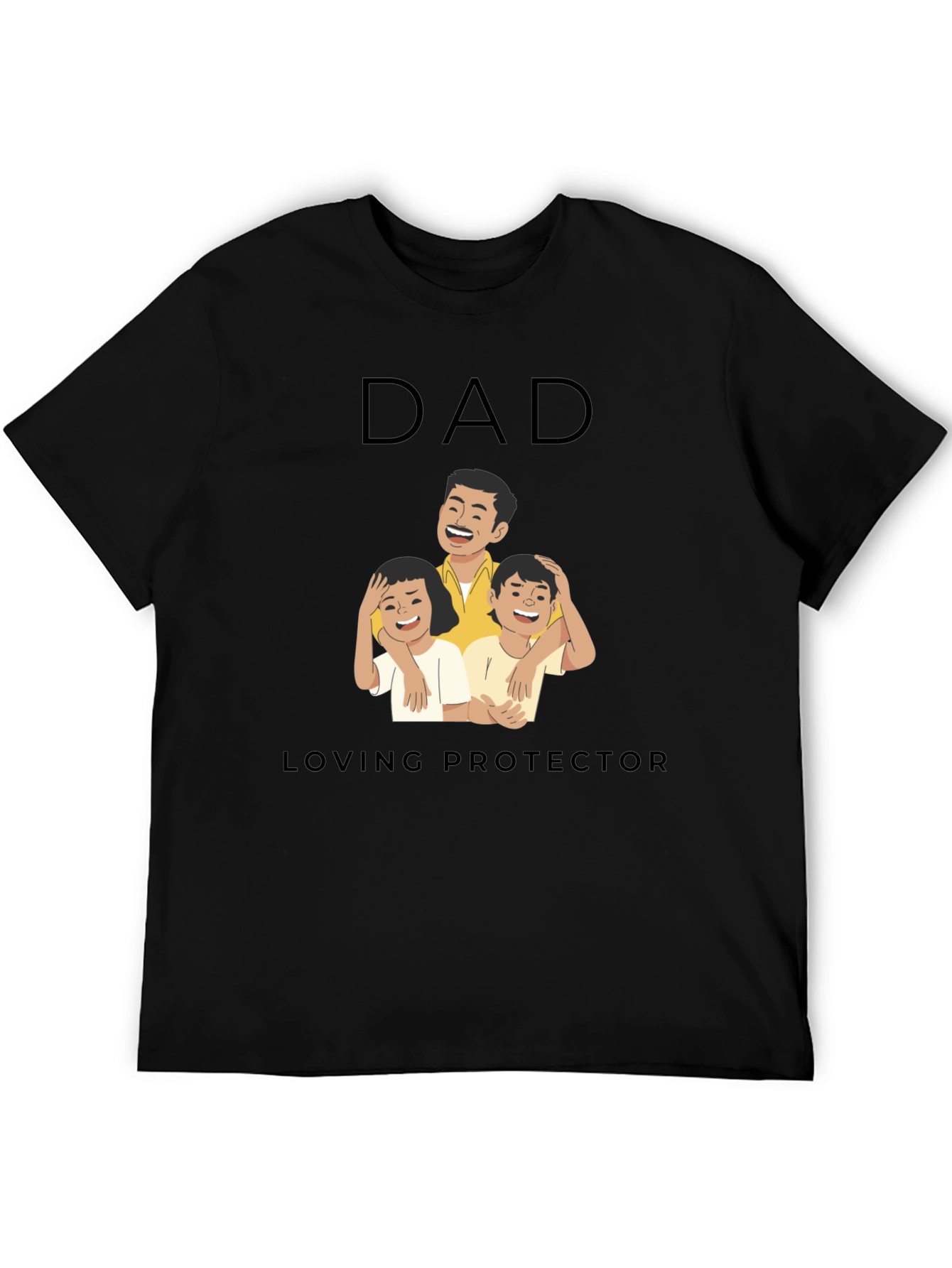 Dad Loving Protector Graphic Tee