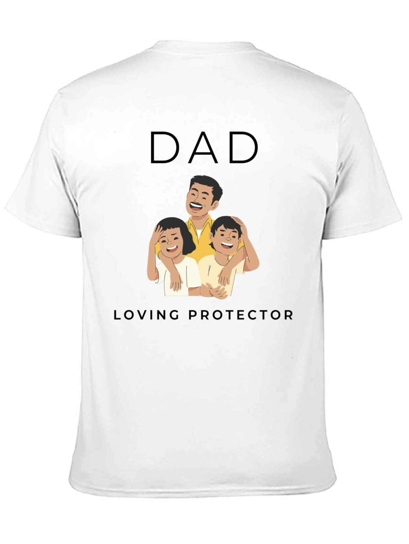 Dad Loving Protector Graphic Tee