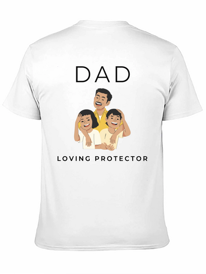 Dad Loving Protector Graphic Tee