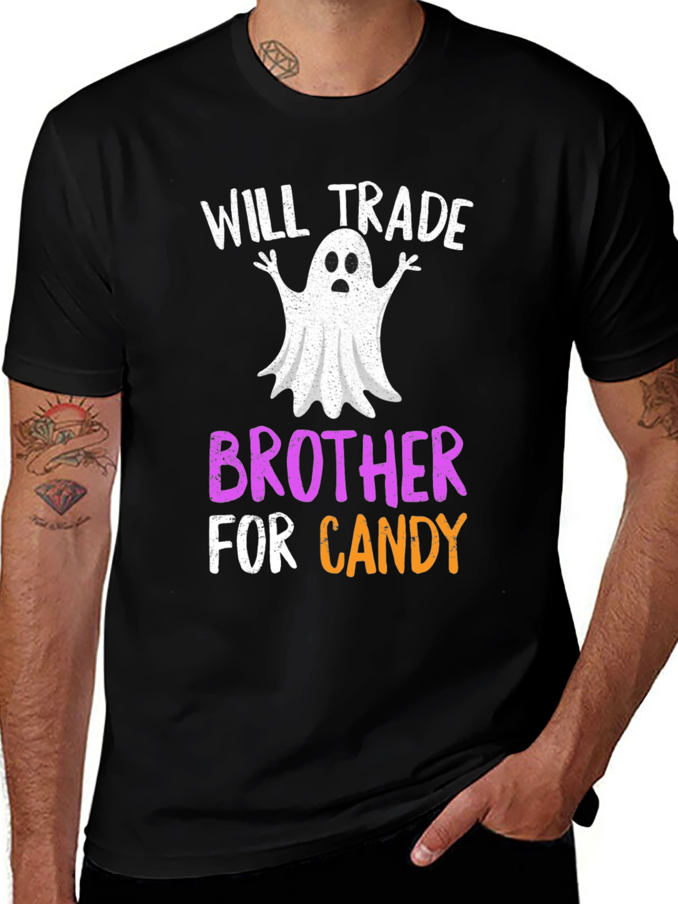 Will Trade Brother for Candy - Halloween T-Shirt