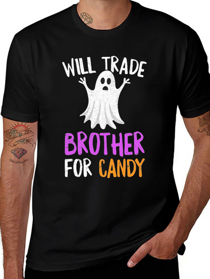 Will Trade Brother for Candy - Halloween T-Shirt