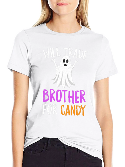 Will Trade Brother for Candy - Halloween T-Shirt