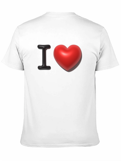 I Heart Graphic Tee - Classic Black T-Shirt