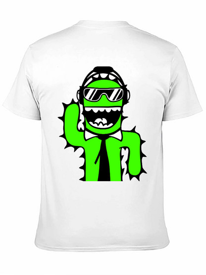 Cool Cactus Graphic Tee - Black