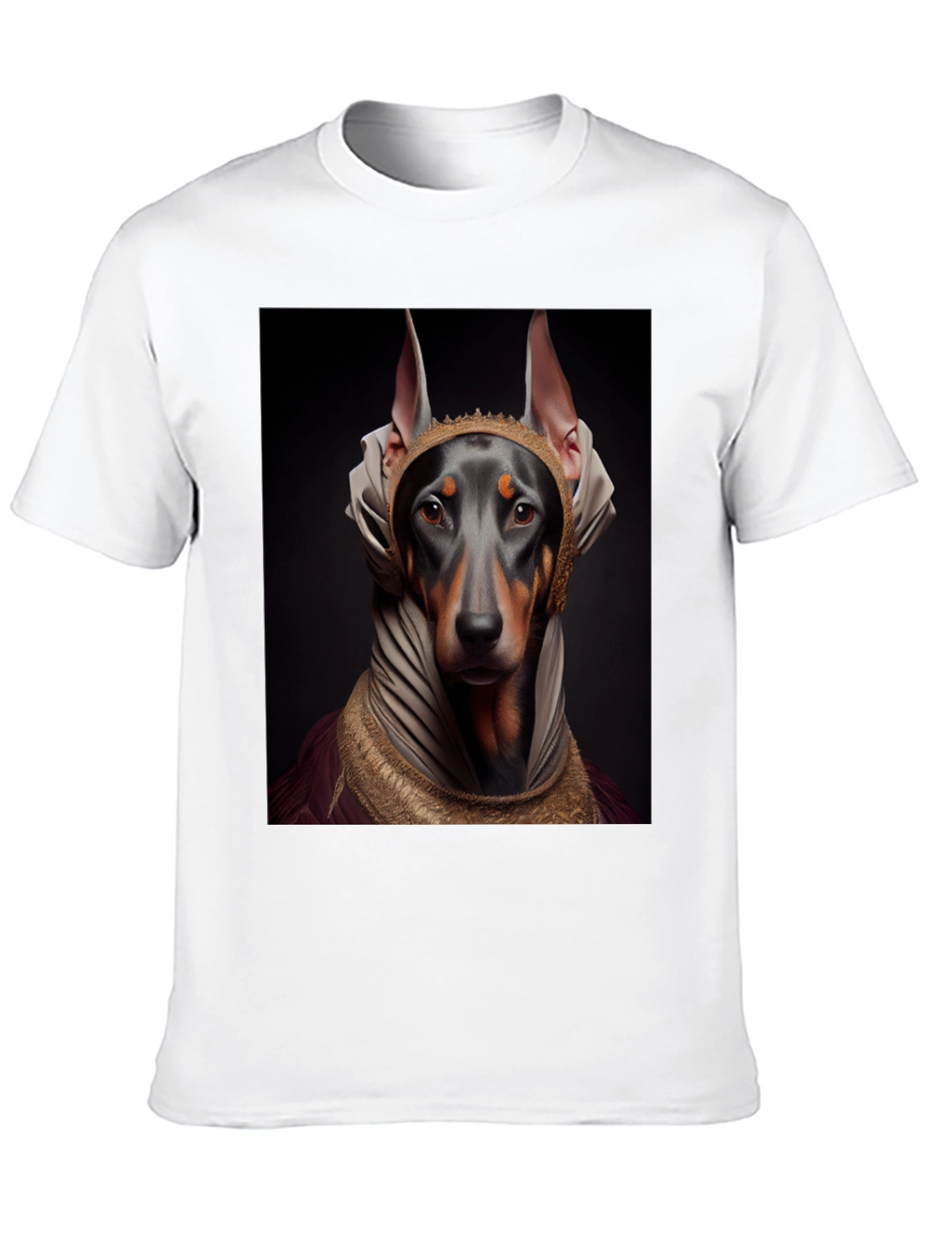 Doberman Dog Pharaoh Graphic Tee