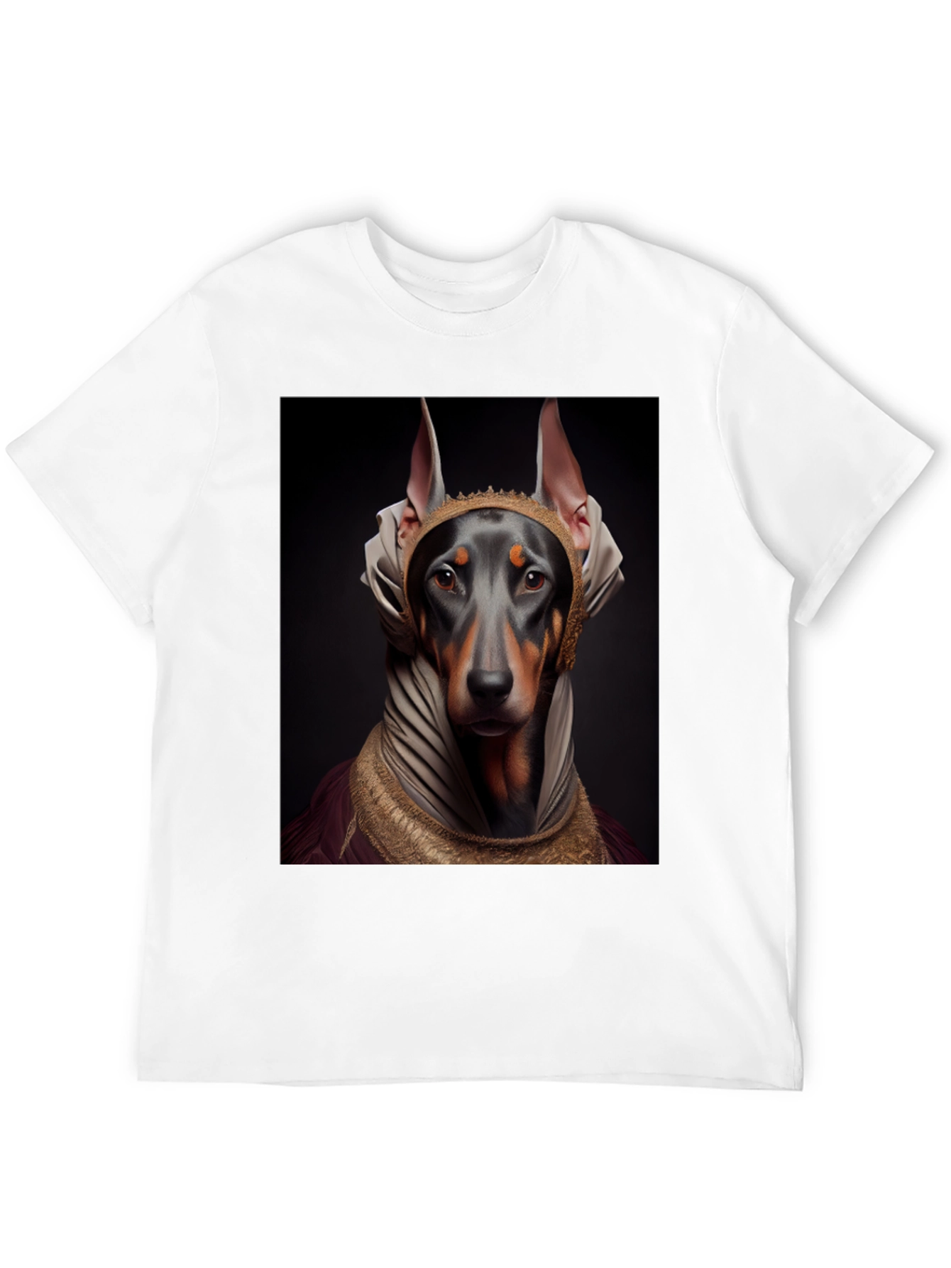 Doberman Dog Pharaoh Graphic Tee