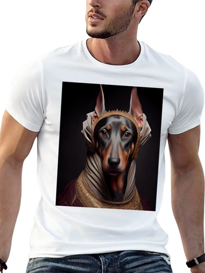 Doberman Dog Pharaoh Graphic Tee
