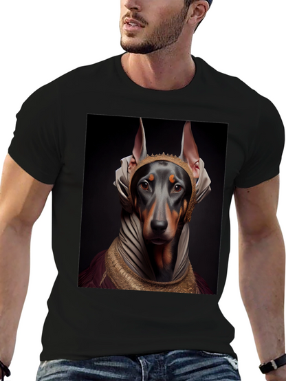 Doberman Dog Pharaoh Graphic Tee