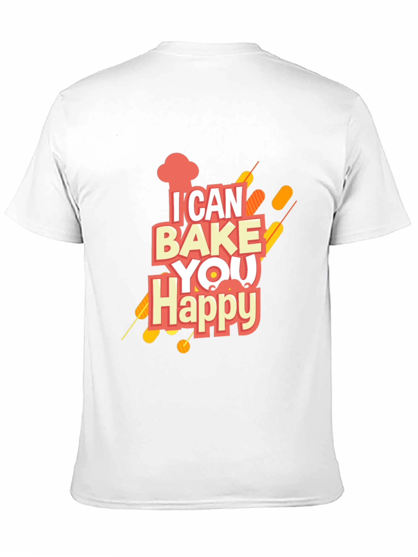 I Can Bake You Happy Graphic Tee - Black