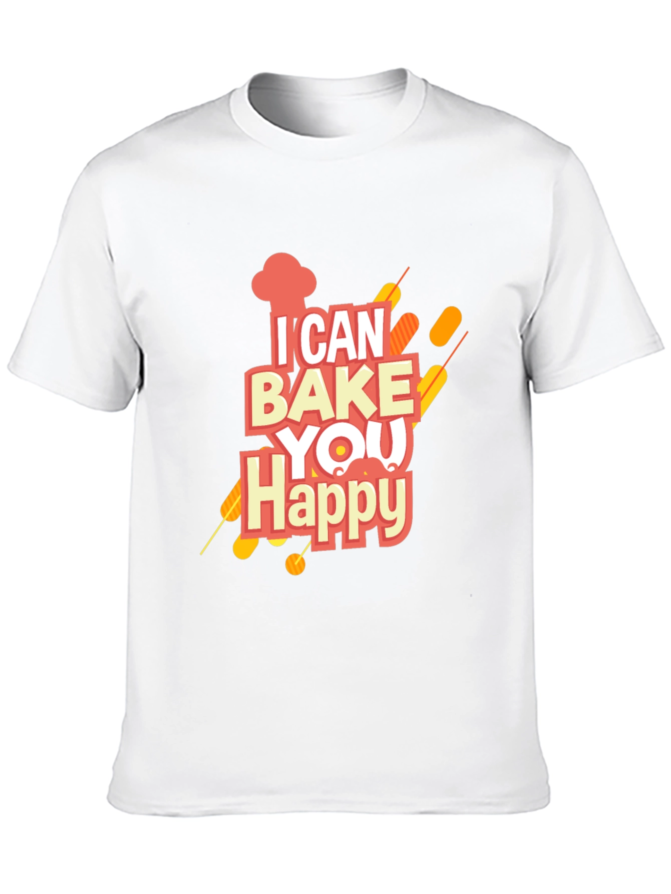 I Can Bake You Happy Graphic Tee - Black
