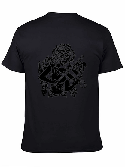 Musician Art Black T-Shirt - Stylish & Unique