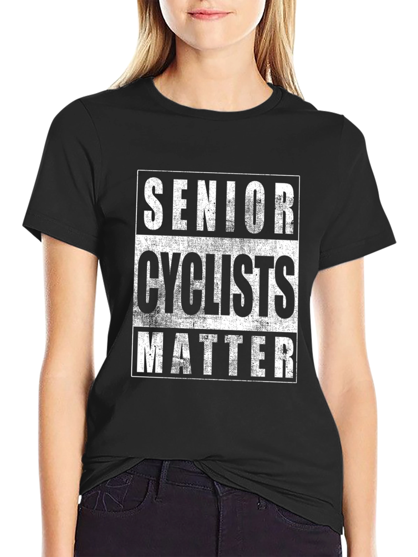 Senior Cyclists Matter Graphic T-Shirt