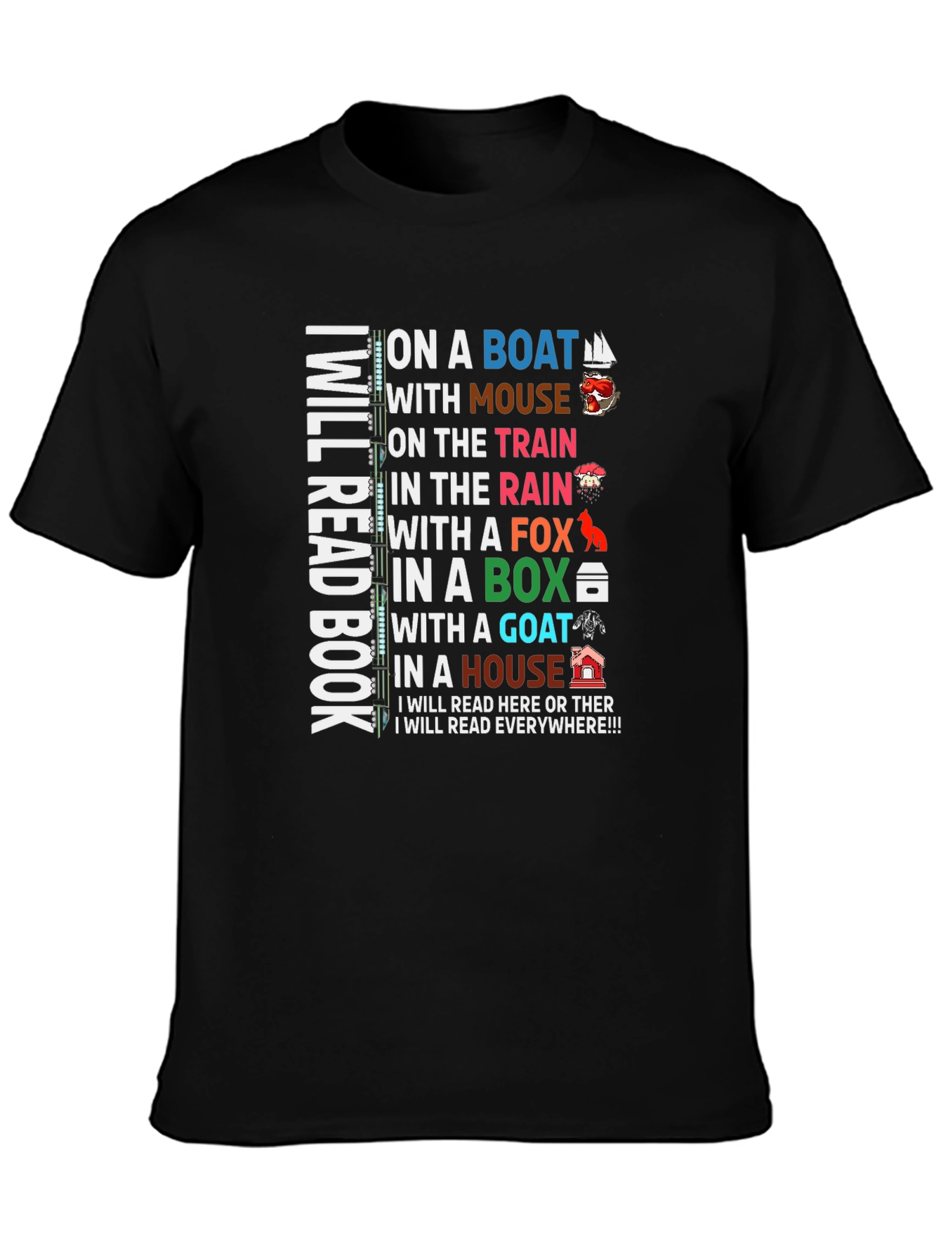 I Will Read Book T-Shirt
