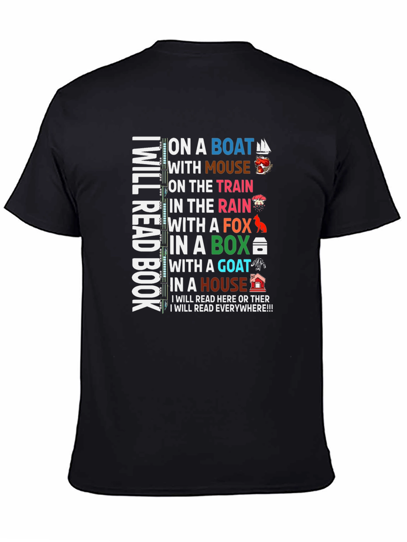 I Will Read Book T-Shirt