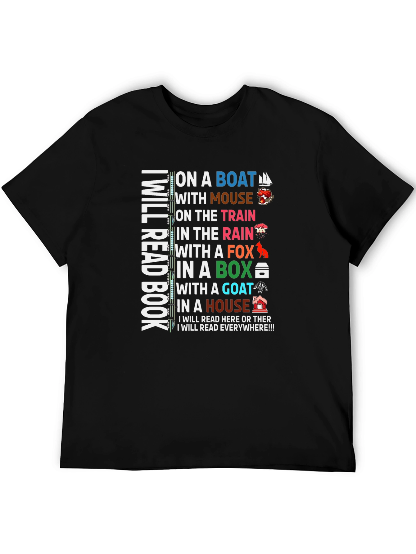 I Will Read Book T-Shirt