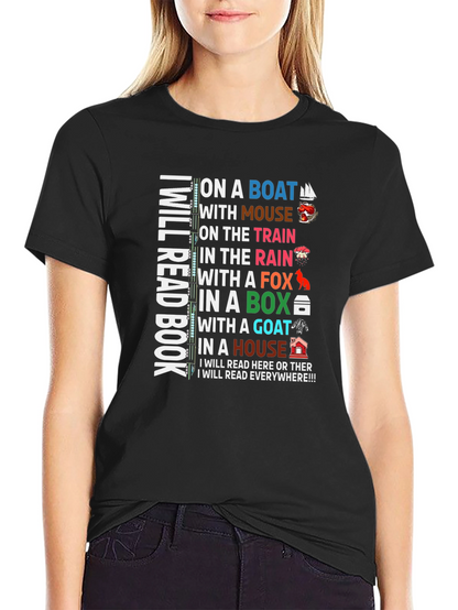 I Will Read Book T-Shirt