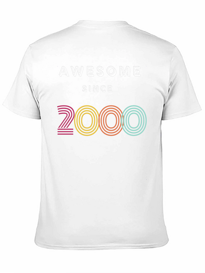 Awesome Since 2000 Black T-Shirt