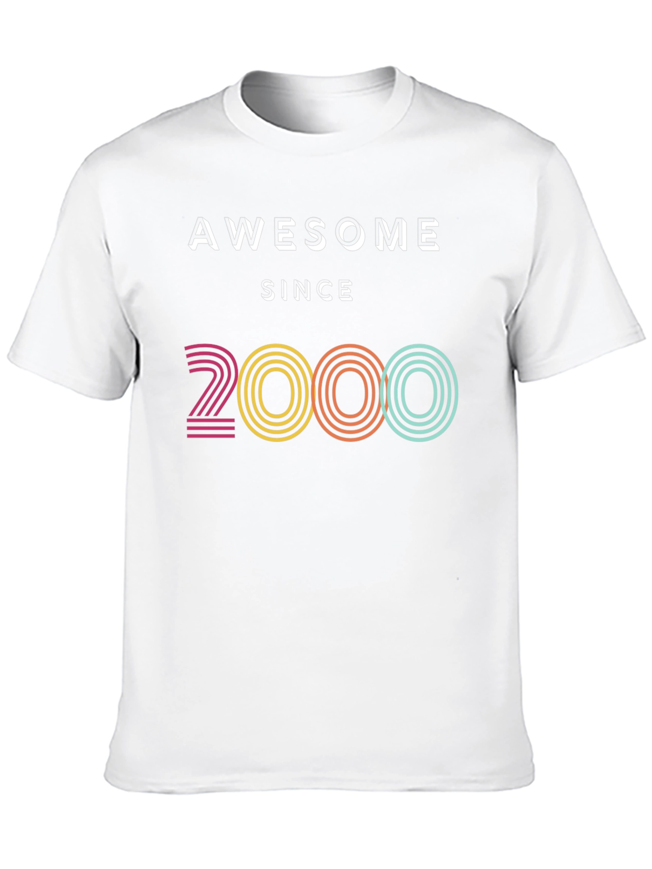 Awesome Since 2000 Black T-Shirt