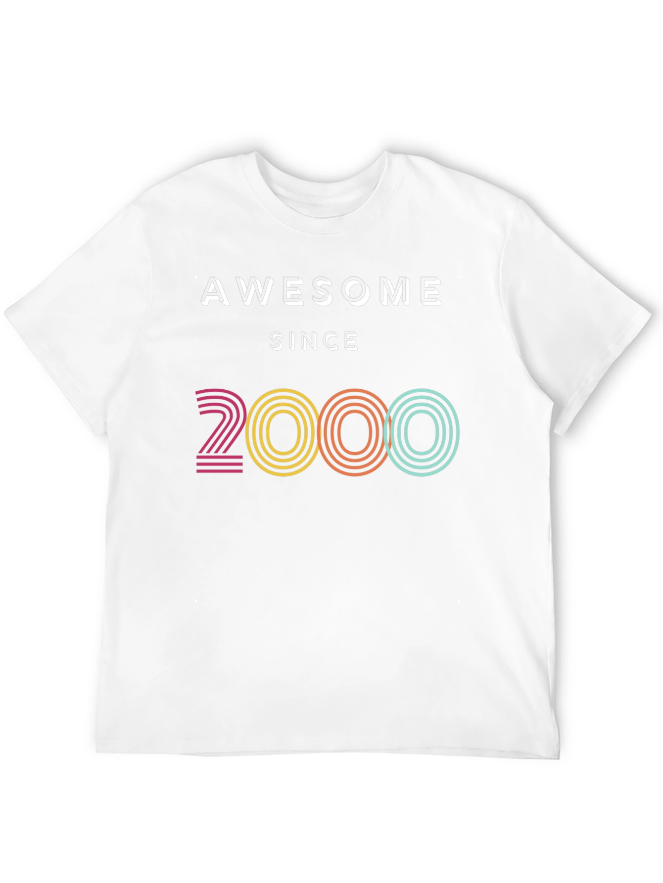 Awesome Since 2000 Black T-Shirt