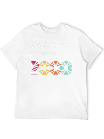 Awesome Since 2000 Black T-Shirt